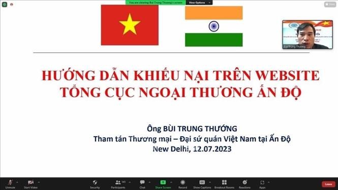 Tham tán Thương mại Việt Nam lưu ý về những nguy cơ tranh chấp thương mại với đối tác Ấn Độ Tham tán Thương mại Việt Nam lưu ý về những nguy cơ tranh chấp thương mại với đối tác Ấn Độ