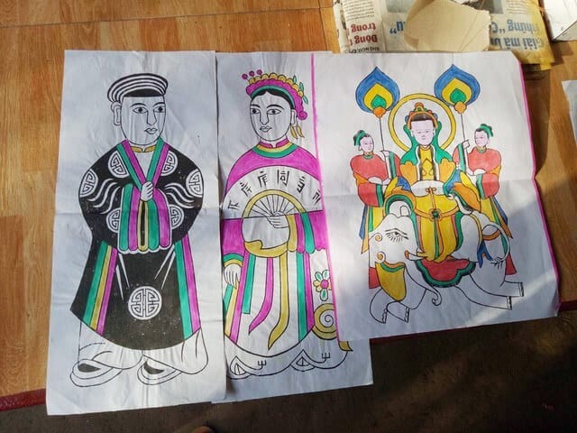 Người hồi sinh dòng tranh từ thế kỷ XV của cố đô Huế Người hồi sinh dòng tranh từ thế kỷ XV của cố đô Huế