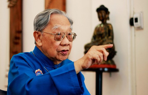 Cố Giáo sư Trần Văn Khê. (Ảnh: Thanh niên) Cố Giáo sư Trần Văn Khê. (Ảnh: Thanh niên)