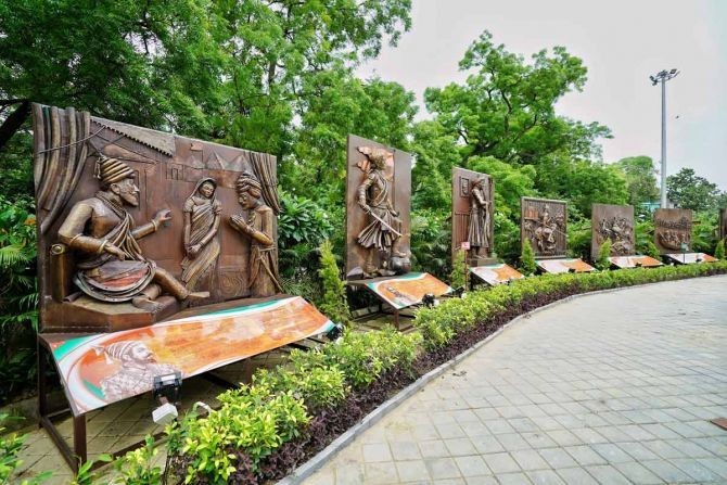 Độc đáo Công viên Shaheedi - Bảo tàng ngoài trời đầu tiên của Ấn Độ Độc đáo Công viên Shaheedi - Bảo tàng ngoài trời đầu tiên của Ấn Độ