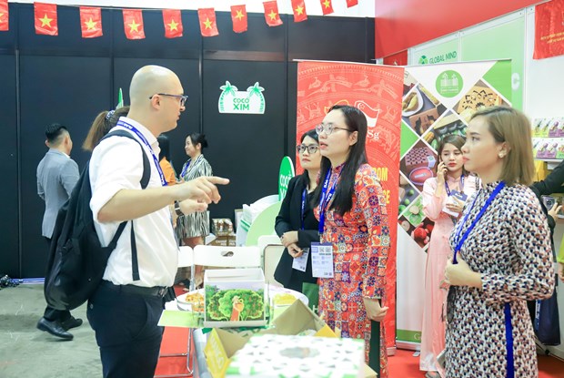 Các sản phẩm của Việt Nam gây ấn tượng tại Hội chợ nhượng quyền châu Á hình ảnh 2 Cac san pham cua Viet Nam gay an tuong tai Hoi cho nhuong quyen chau A hinh anh 2