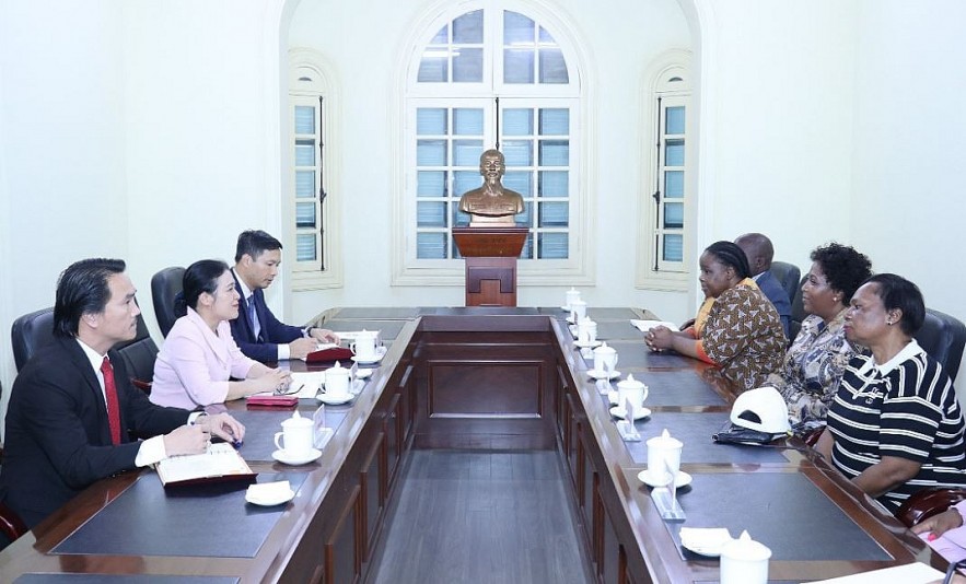 VUFO, Mpumalanga to Cooperate to Promote the Role of Vietnamese and South African women VUFO, Mpumalanga to Cooperate to Promote the Role of Vietnamese and South African women