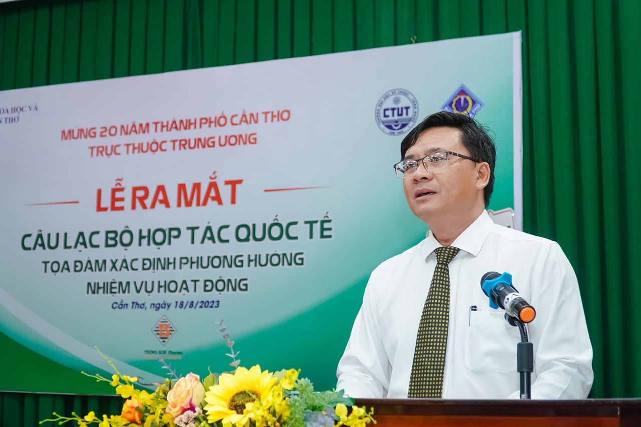Ra mắt Câu lạc bộ Hợp tác Quốc tế “cầu nối” hợp tác quốc tế với ĐBSCL Ra mắt Câu lạc bộ Hợp tác Quốc tế “cầu nối” hợp tác quốc tế với ĐBSCL