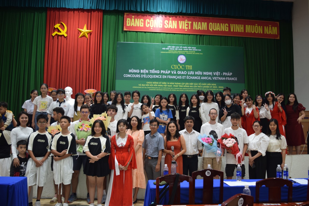Đồng Nai tổ chức Cuộc thi hùng biện tiếng Pháp và giao lưu hữu nghị Việt Pháp Đồng Nai tổ chức Cuộc thi hùng biện tiếng Pháp và giao lưu hữu nghị Việt Pháp