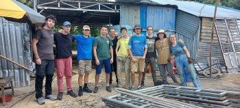 International Youth Build Houses for Vietnamese Families