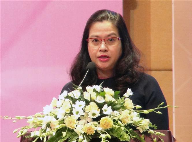 Bà Trần Thị Giáng Hương ứng cử vào chức Giám đốc Văn phòng khu vực Tây Thái Bình Dương của WHO Chú thích ảnh