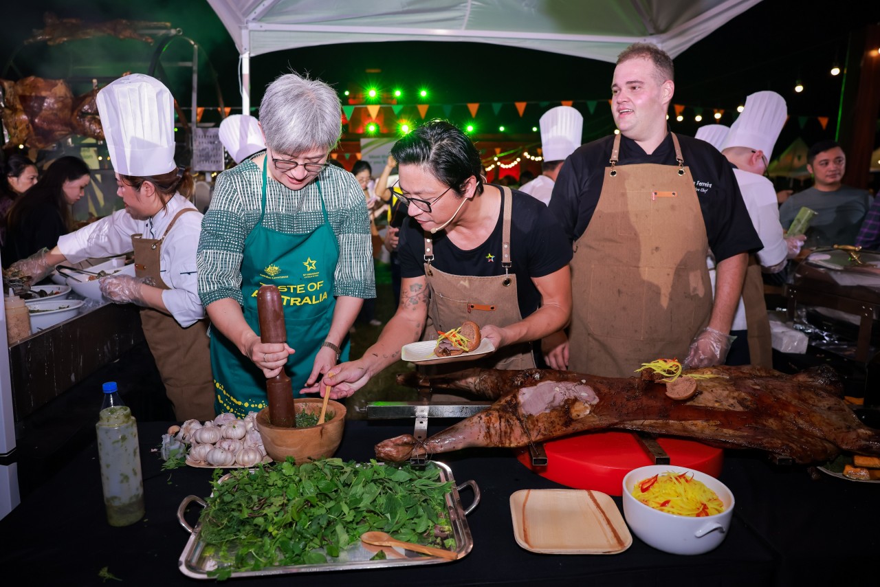 Thưởng thức hương vị nước Úc tại đại tiệc BBQ Thưởng thức hương vị nước Úc tại đại tiệc BBQ