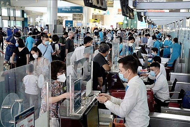 At Noi Bai International Airport (Photo: VNA) At Noi Bai International Airport (Photo: VNA)