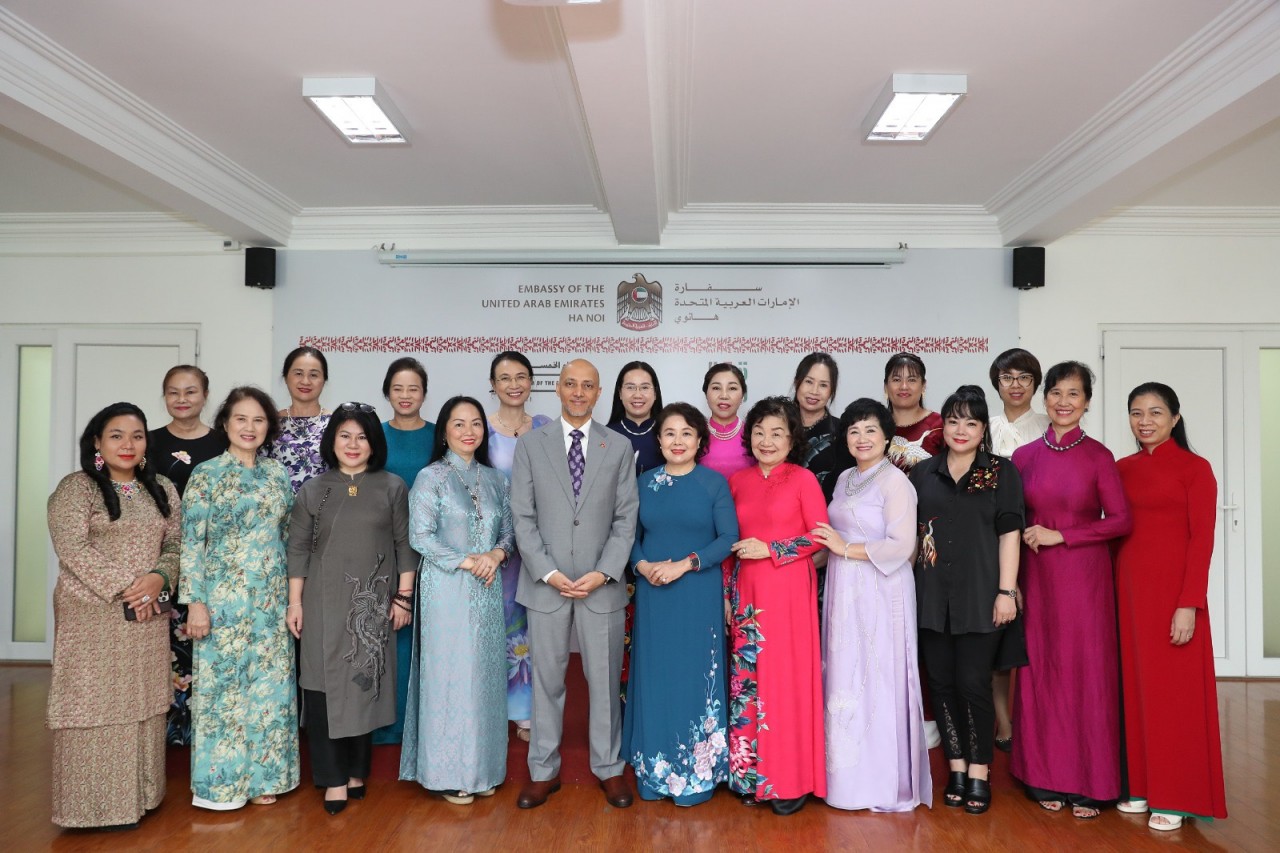 Tăng cường thúc đẩy vai trò của phụ nữ UAE và Việt Nam Tăng cường thúc đẩy vai trò của phụ nữ UAE và Việt Nam