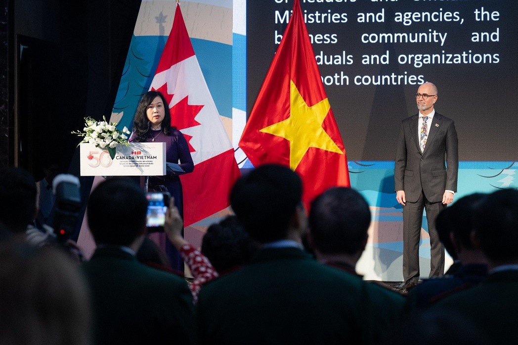 Vietnam, Canada Commemorate 50th Year of Ties in Hanoi Vietnam, Canada Commemorate 50th Year of Ties in Hanoi