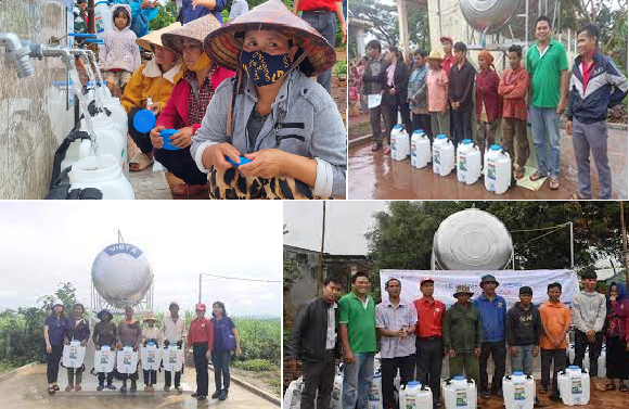 Hỗ trợ 186 giếng khoan và 11.240 gùi nước cho người dân trên địa bàn 13 huyện ở Gia Lai Hỗ trợ 186 giếng khoan và 11.240 gùi nước cho người dân trên địa bàn 13 huyện ở Gia Lai