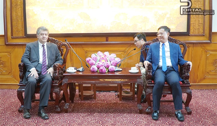 Thúc đẩy môi trường đầu tư giữa tỉnh Thừa Thiên Huế với các địa phương Armenia