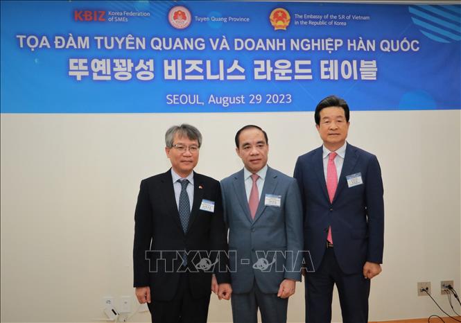 Tỉnh Tuyên Quang nỗ lực thu hút doanh nghiệp Hàn Quốc Chú thích ảnh