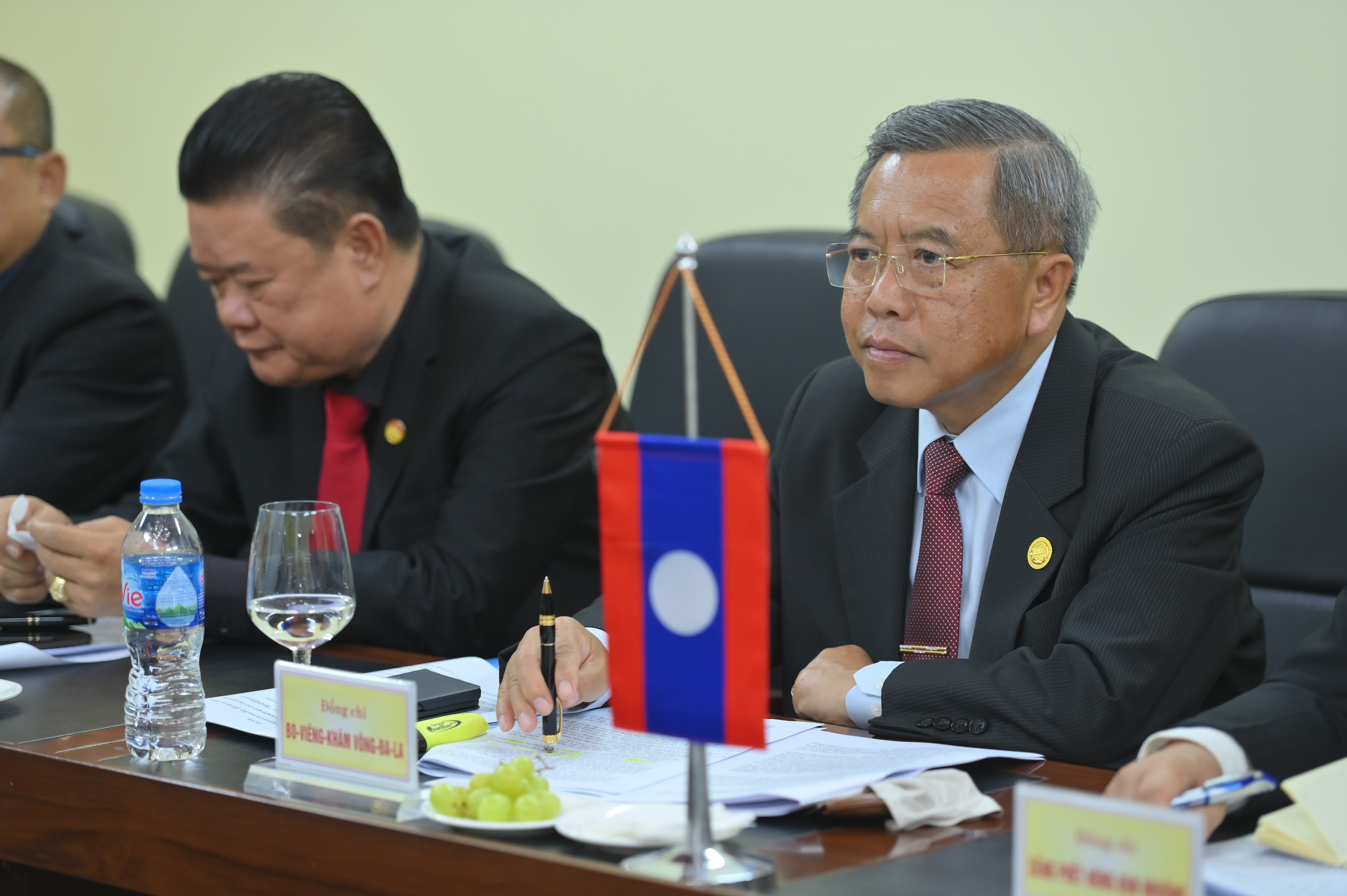 Chủ tịch Hội hữu nghị Lào - Việt Nam chúc mừng Quốc khánh Việt Nam Chủ tịch Hội hữu nghị Lào - Việt Nam chúc mừng Quốc khánh Việt Nam