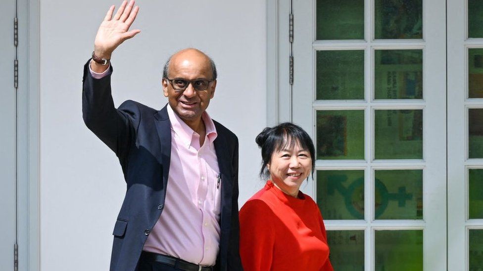 Ông Tharman Shanmugaratnam trở thành tân tổng thống Singapore Ông Tharman Shanmugaratnam trở thành tân tổng thống Singapore
