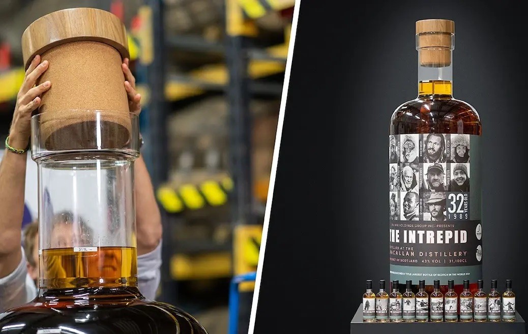 The New Owner of World’s Largest Bottle of Whisky is Vietnamese The New Owner of World’s Largest Bottle of Whisky is Vietnamese