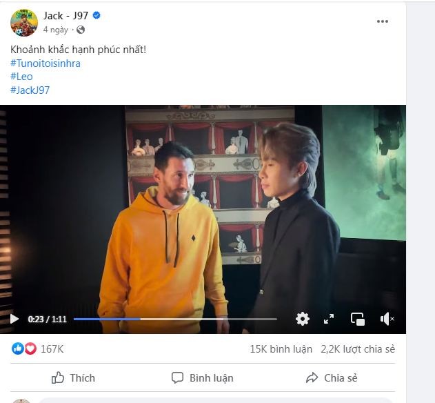 Vietnamese Singer Asked to Delete MV with Messi Vietnamese Singer Asked to Delete MV with Messi