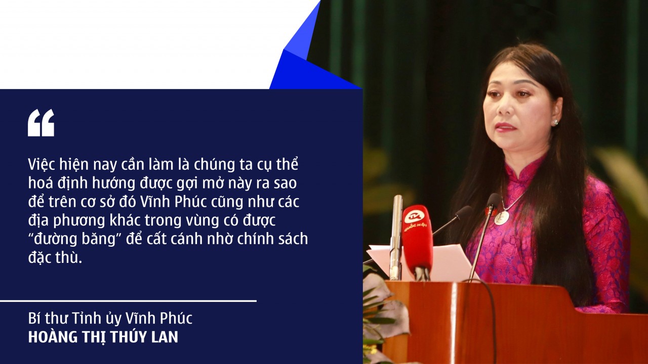 “Đây là thời cơ đưa Vĩnh Phúc bứt phá lên một tầm cao mới” “Đây là thời cơ đưa Vĩnh Phúc bứt phá lên một tầm cao mới”
