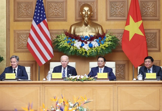 Thủ tướng Phạm Minh Chính và Tổng thống Hoa Kỳ Joe Biden tham dự Doanh nghiệp Việt - Mỹ: tập trung vào công nghệ và đổi mới sáng tạo