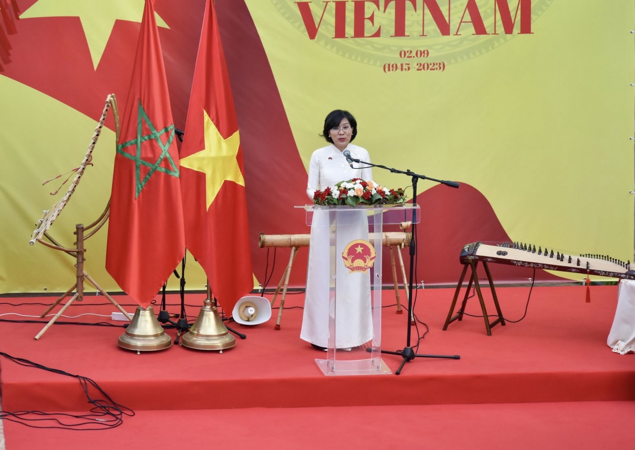 Ngày Quốc khánh Việt Nam ấm áp, thân tình tại Ma-rốc Ngày Quốc khánh Việt Nam ấm áp, thân tình tại Ma-rốc