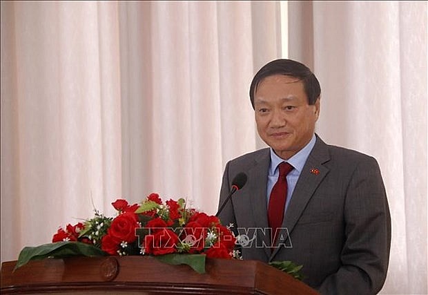 Vietnamese Ambassador to Laos Nguyen Ba Hung. (Photo: VNA) Vietnamese Ambassador to Laos Nguyen Ba Hung. (Photo: VNA)