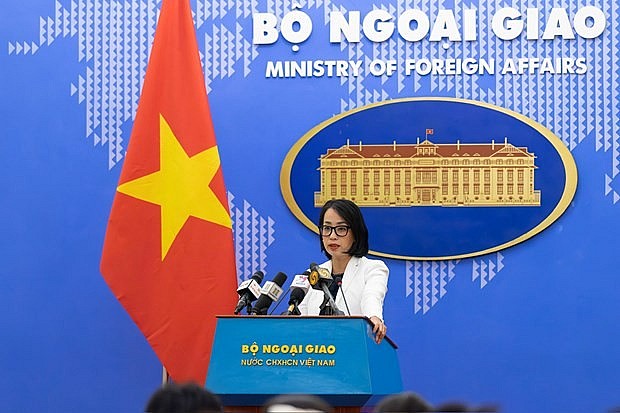 The Foreign Ministry's spokeswoman Pham Thu Hang. (Photo: VNA) The Foreign Ministry's spokeswoman Pham Thu Hang. (Photo: VNA)