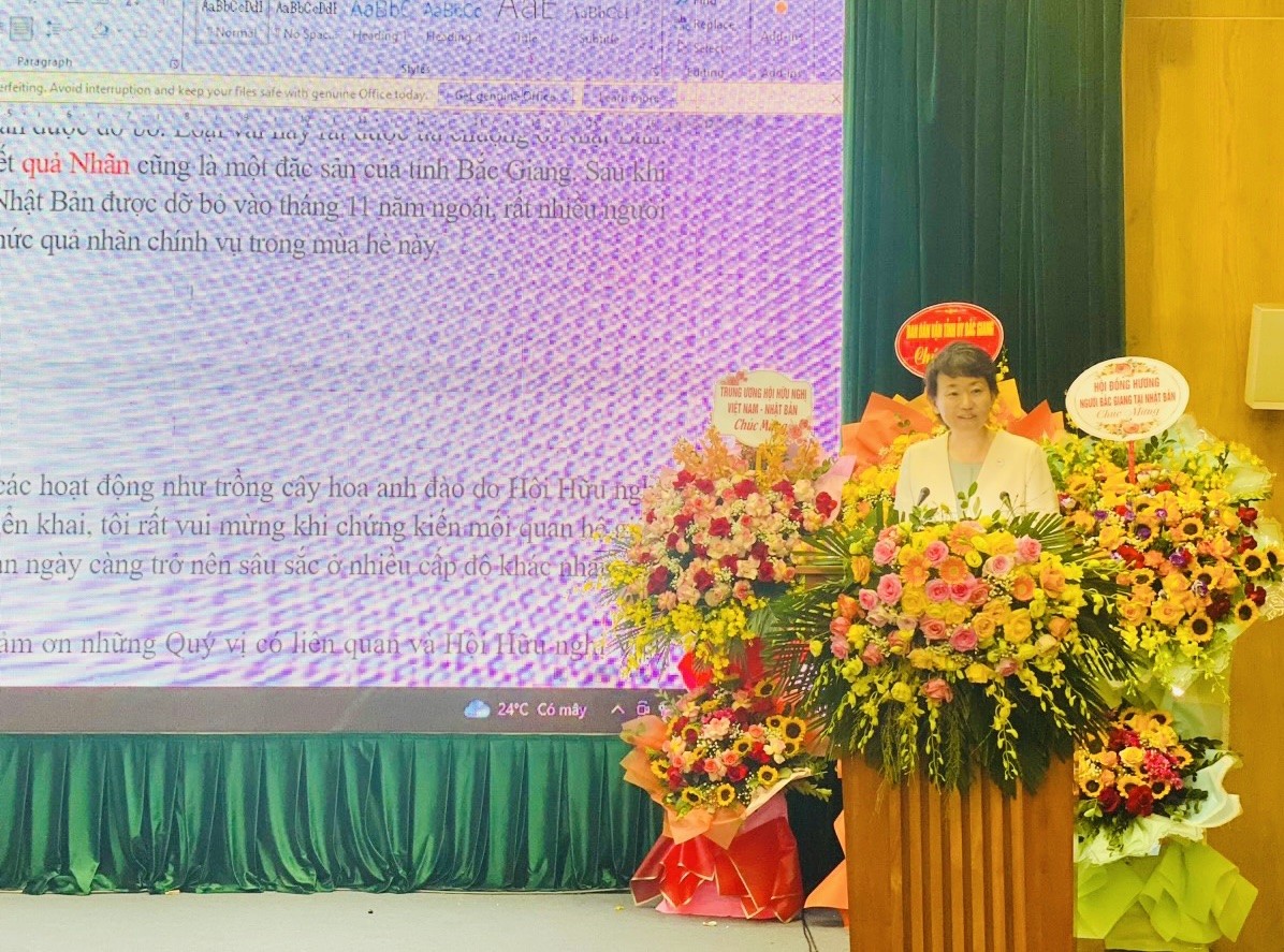 Thúc đẩy hơn nữa quan hệ hợp tác hữu nghị giữa Bắc Giang và Nhật Bản