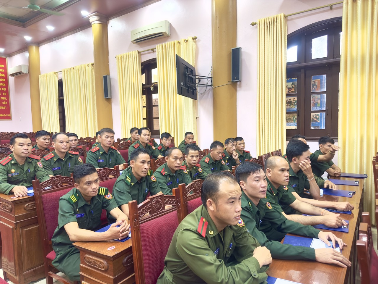 Khai mạc lớp tập huấn công tác quản lý biên giới cho 40 cán bộ Biên phòng Lào Khai mạc lớp tập huấn công tác quản lý biên giới cho 40 cán bộ Biên phòng Lào