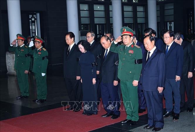 Lễ tang Thượng tướng Nguyễn Chí Vịnh, nguyên Thứ trưởng Bộ Quốc phòng Chú thích ảnh