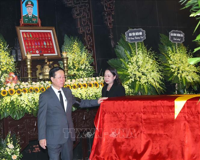 Lễ tang Thượng tướng Nguyễn Chí Vịnh, nguyên Thứ trưởng Bộ Quốc phòng Chú thích ảnh