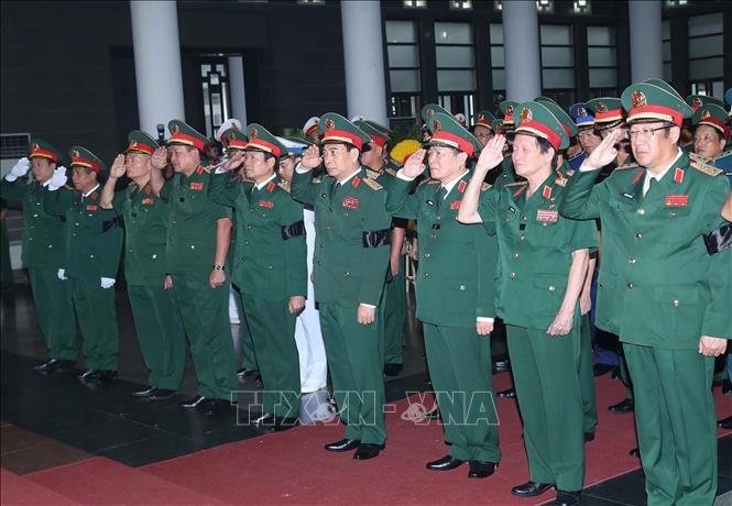 Lễ tang Thượng tướng Nguyễn Chí Vịnh, nguyên Thứ trưởng Bộ Quốc phòng Chú thích ảnh