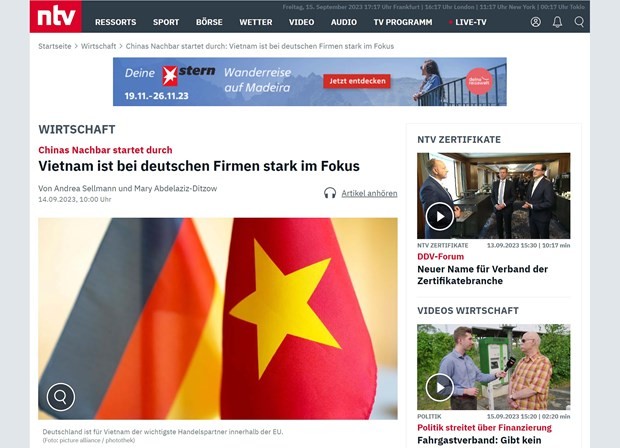Experts Stress Vietnam-Germany Economic Cooperation's Potential Experts Stress Vietnam-Germany Economic Cooperation's Potential