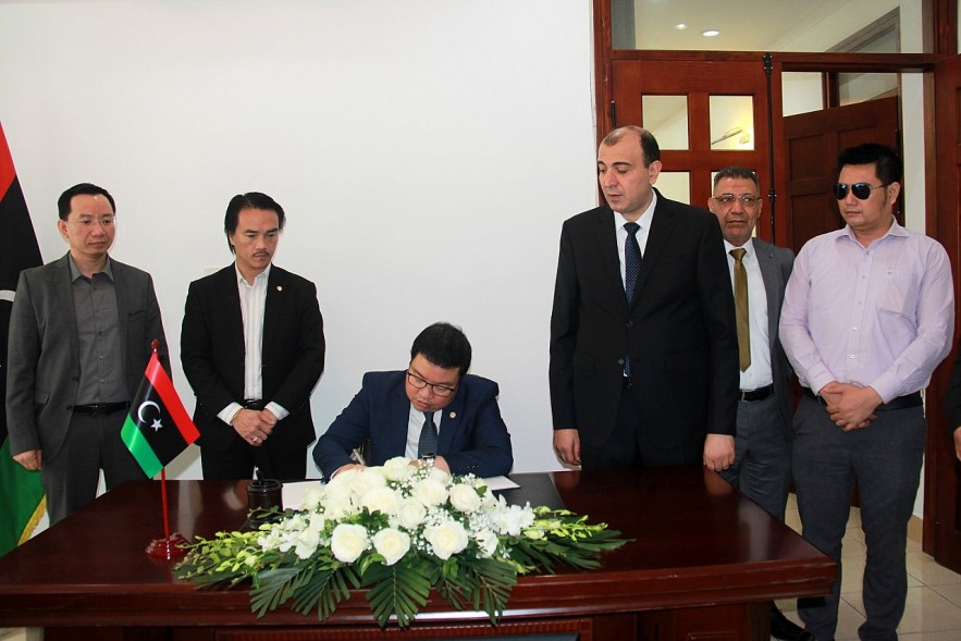 VUFO Representative Lays Wreaths, Records condolences for Flood Victims in Libya VUFO Representative Lays Wreaths, Records condolences for Flood Victims in Libya