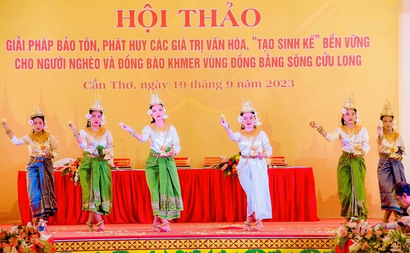 Phát huy các giá trị văn hóa, “tạo sinh kế” bền vững cho người nghèo và đồng bào Khmer vùng ĐBSCL