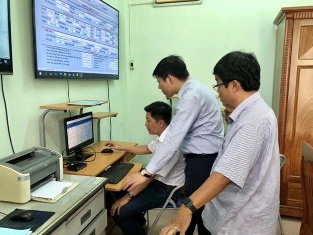 Tỉnh Bình Thuận giám sát tàu cá hoạt động trên biển qua thiết bị VMS. Ảnh: KS/BNN Tỉnh Bình Thuận giám sát tàu cá hoạt động trên biển qua thiết bị VMS. Ảnh: KS/BNN