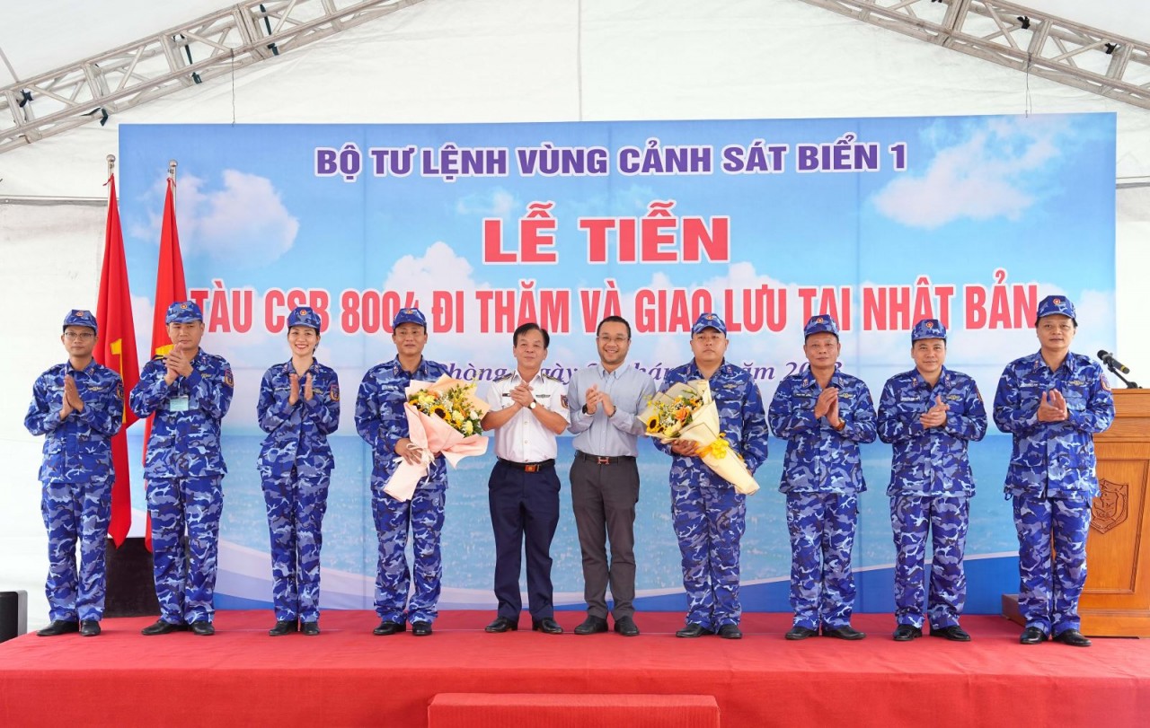Vietnamese Coast Guard Ship Visits Japan Vietnamese Coast Guard Ship Departs for Japan