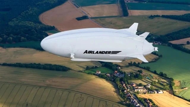 Công ty Hybrid Air Vehicle đang phát triển máy bay chạy điện Airlander. (Ảnh: Live Science) Công ty Hybrid Air Vehicle đang phát triển máy bay chạy điện Airlander. (Ảnh: Live Science)