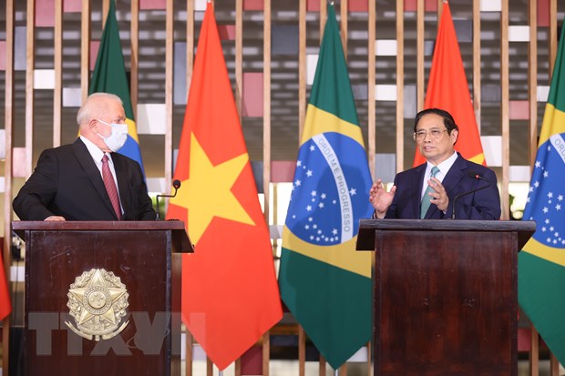 Việt Nam-Brazil tăng cường hợp tác sâu rộng trên tất cả các lĩnh vực hình ảnh 1 Viet Nam-Brazil tang cuong hop tac sau rong tren tat ca cac linh vuc hinh anh 1
