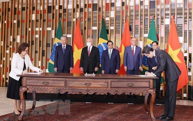 Việt Nam-Brazil tăng cường hợp tác sâu rộng trên tất cả các lĩnh vực hình ảnh 3 Viet Nam-Brazil tang cuong hop tac sau rong tren tat ca cac linh vuc hinh anh 3