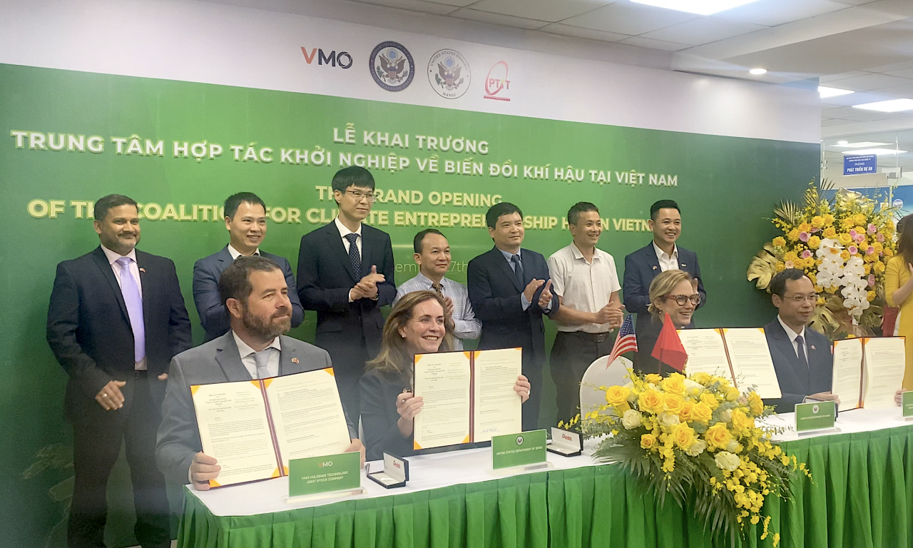 Việt Nam, Hoa Kỳ chung tay hỗ trợ khởi nghiệp c khủng hoảng khí hậu Việt Nam, Hoa Kỳ chung tay hỗ trợ khởi nghiệp c khủng hoảng khí hậu