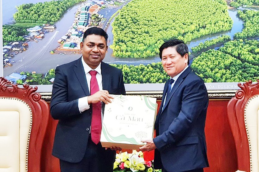 Cà Mau mong muốn hợp tác đa lĩnh vực cùng các đối tác Ấn Độ Cà Mau mong muốn hợp tác đa lĩnh vực cùng các đối tác Ấn Độ