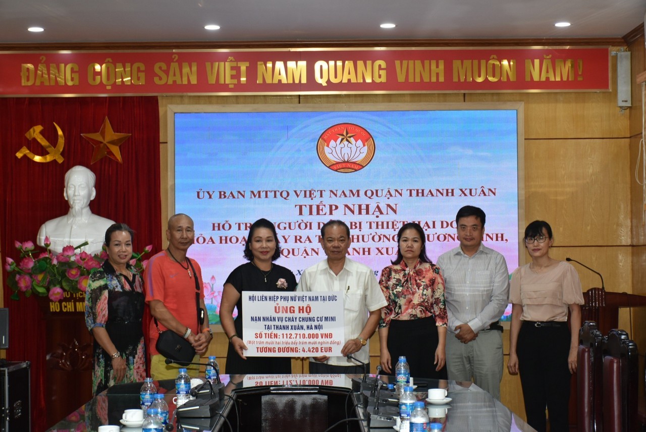 Vietnamese in Germany Aid Mini Apartment Blaze's Victims Vietnamese in Germany Aid Mini Apartment Blaze's Victims