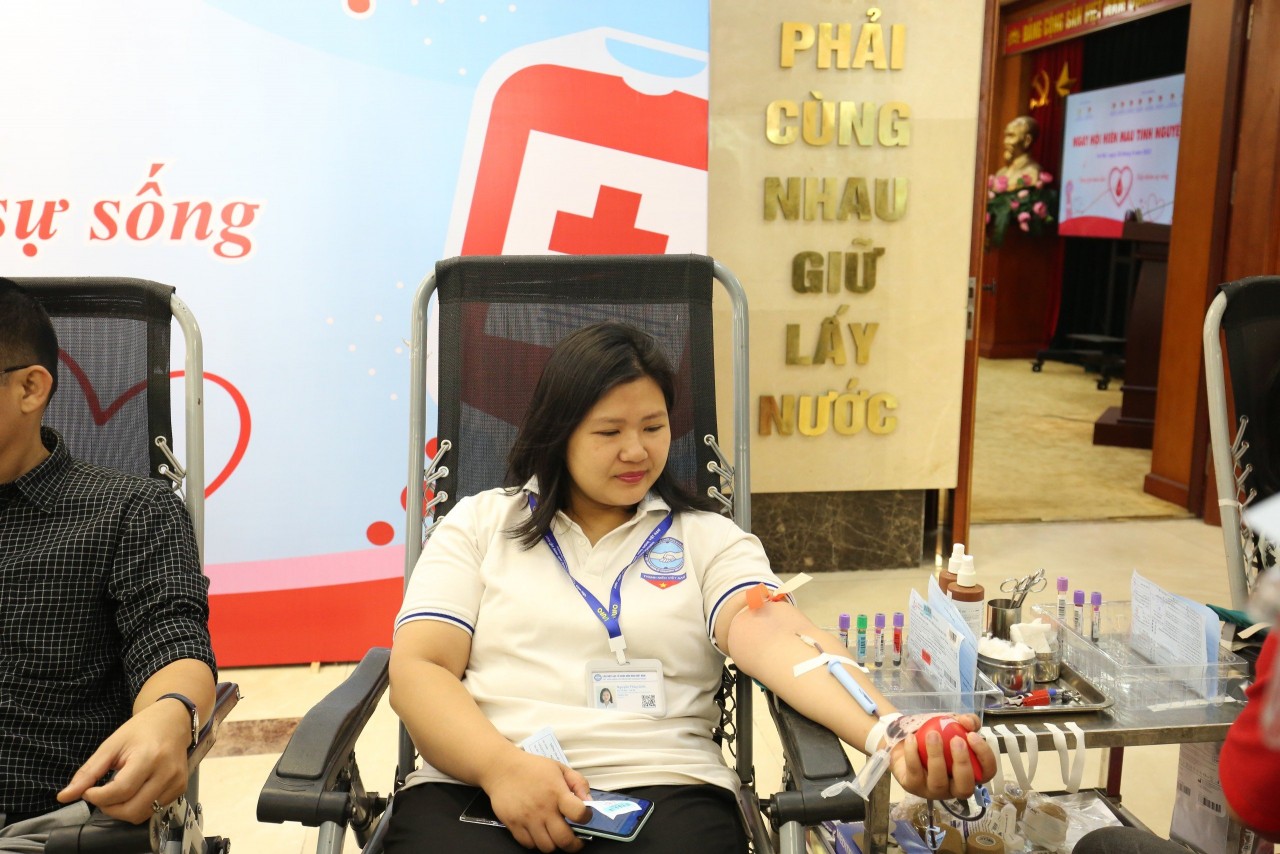 Thanh niên VUFO “trao giọt máu đào, tiếp thêm sự sống” Thanh niên VUFO “trao giọt máu đào, tiếp thêm sự sống”