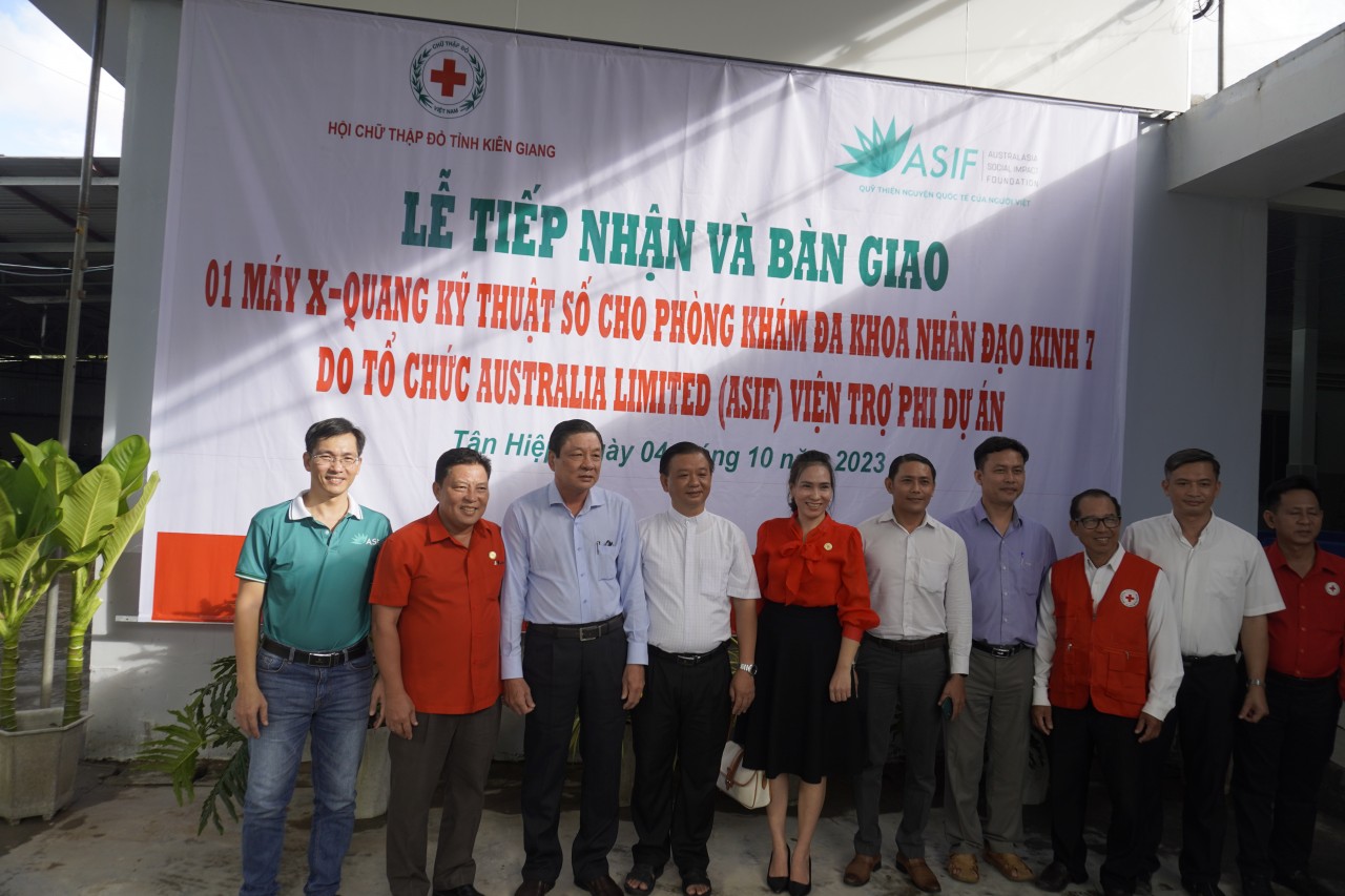 ASIF Foundation trao tặng máy X-quang trị giá 2 tỷ đồng cho tỉnh Kiên Giang ASIF Foundation trao tặng máy X-quang trị giá 2 tỷ đồng cho tỉnh Kiên Giang