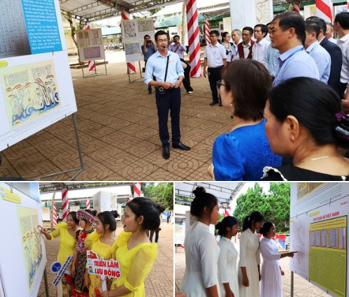 Đắk Lắk: Triển lãm lưu động “Hoàng Sa, Trường Sa của Việt Nam - Những bằng chứng lịch sử và pháp lý” Đắk Lắk: Triển lãm lưu động “Hoàng Sa, Trường Sa của Việt Nam - Những bằng chứng lịch sử và pháp lý”