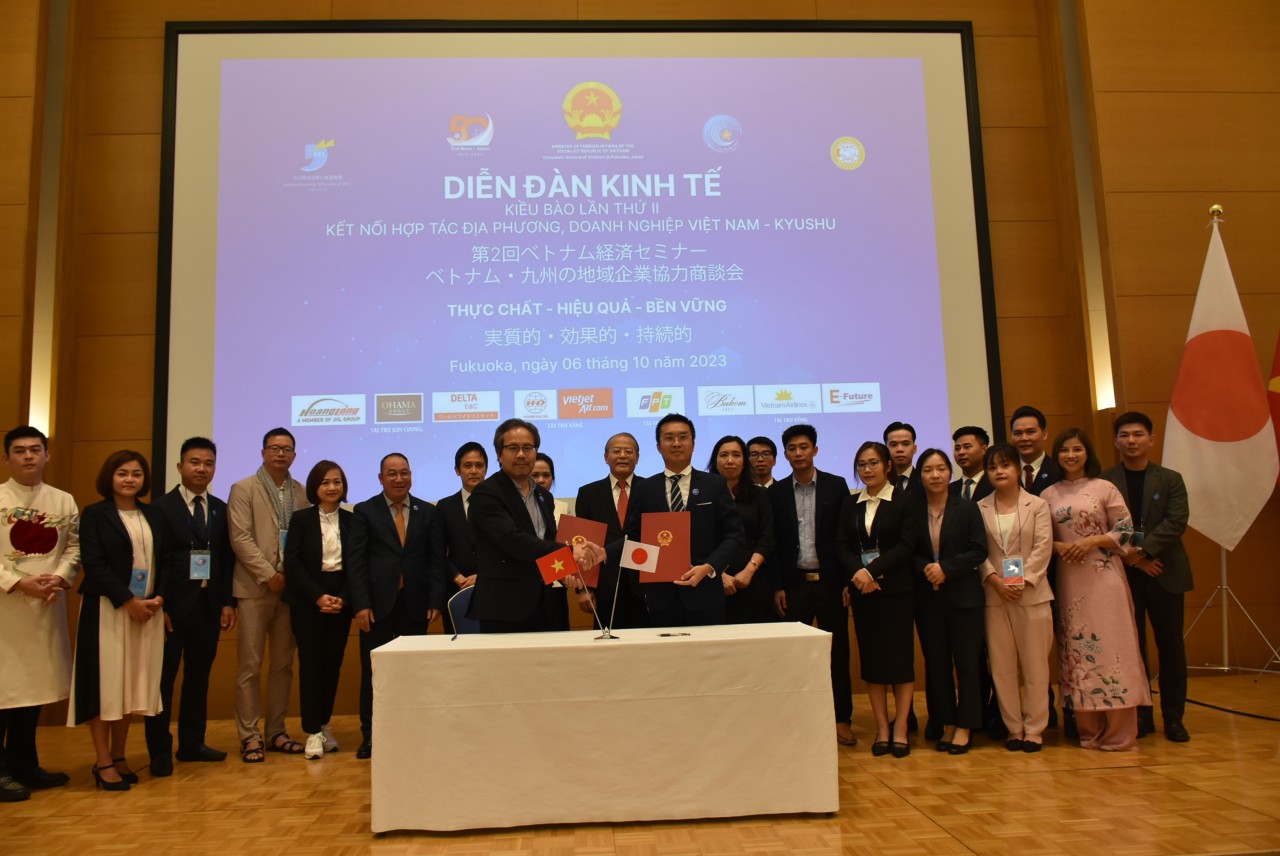 Tăng cường kết nối địa phương, doanh nghiệp và giao lưu nhân dân giữa Việt Nam và Kyushu