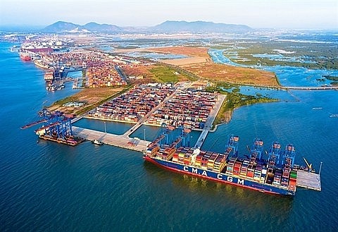 Gemalink International Port in the Cái Mép Port Complex, located in the southern province of Ba Ria - Vung Tau. Photo: VNS Gemalink International Port in the Cái Mép Port Complex, located in the southern province of Ba Ria - Vung Tau. Photo: VNS