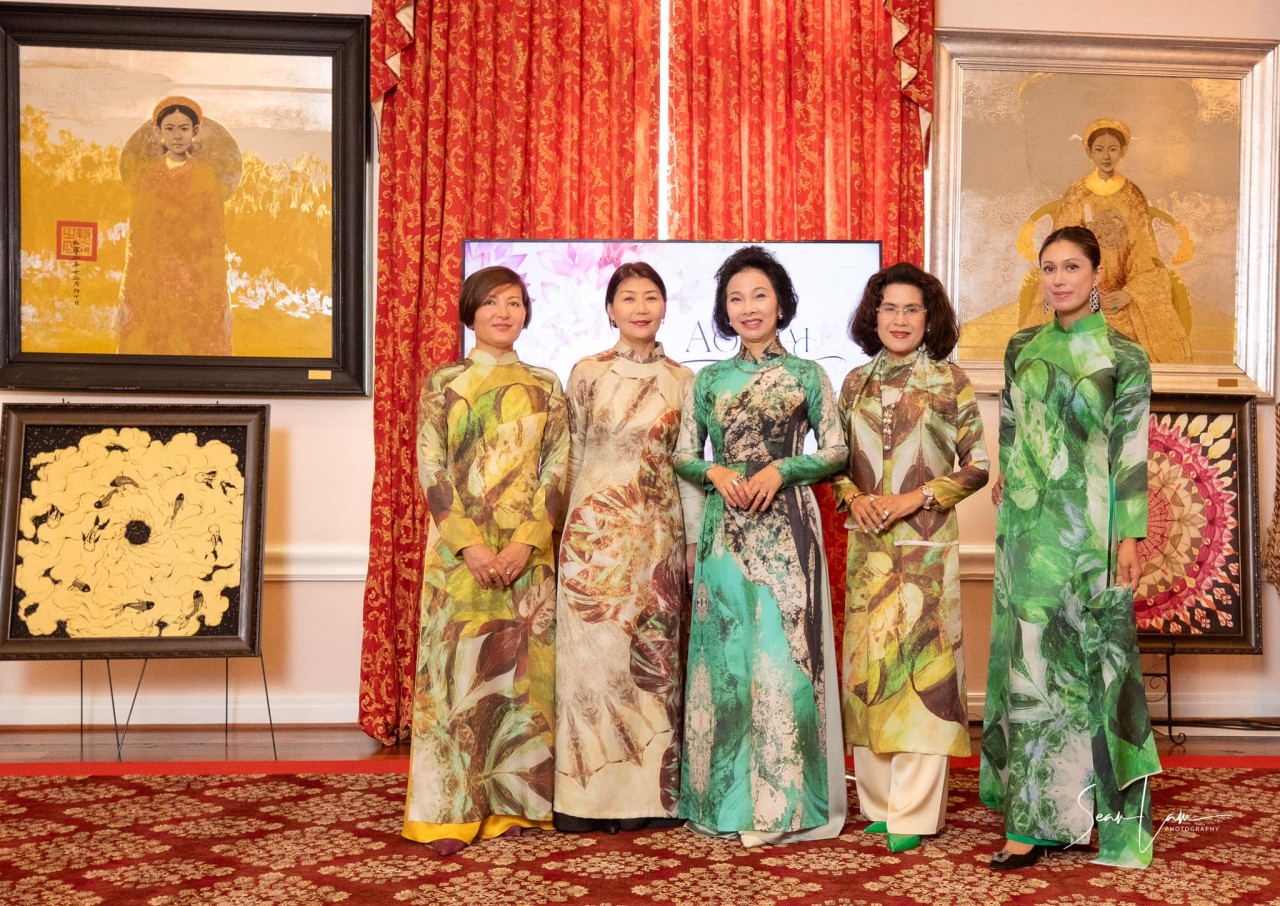 Tôn vinh áo dài Việt Nam tại Washington DC, Mỹ Tôn vinh áo dài Việt Nam tại Washington DC, Mỹ