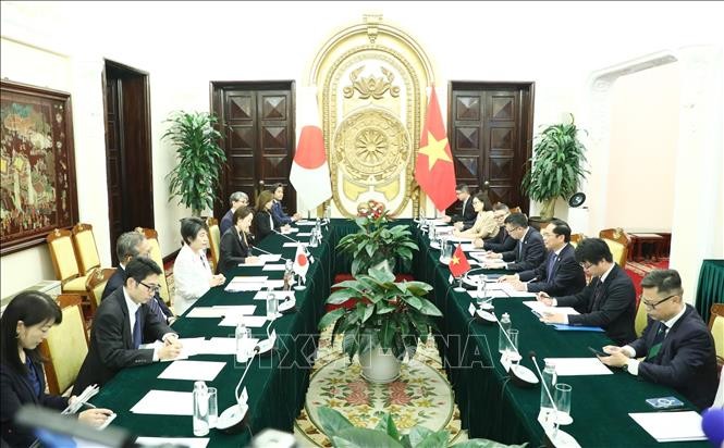 Tiếp tục thúc đẩy làm sâu sắc quan hệ Đối tác chiến lược sâu rộng Việt Nam - Nhật Bản Tiếp tục thúc đẩy làm sâu sắc quan hệ Đối tác chiến lược sâu rộng Việt Nam - Nhật Bản