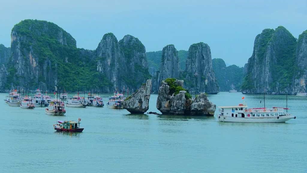 Vịnh Hạ Long. (Ảnh: Chính quyền điện tử Quảng Ninh)